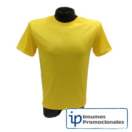 camiseta-poliester-amarilla-insumos-promocionales