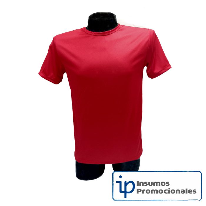 camiseta-poliester-roja-insumos-promocionales