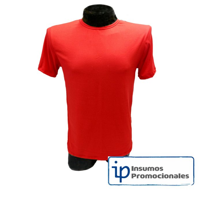 camiseta-tipoalgodon-roja-insumos-promocionales